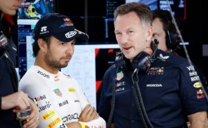 christian horner, chefe da red bull, diz que apoio a pérez tem limites e cobra resultados