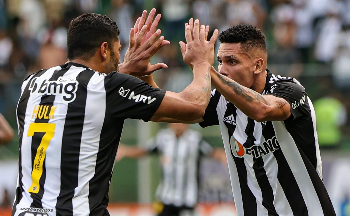 escalação do atlético mg: hulk e paulinho reforçam galo contra o grêmio; zaracho inicia transição
