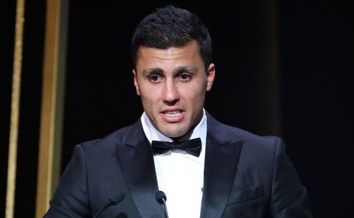 vencedor da bola de ouro, rodri não foi eleito melhor jogador do inglês e da champions