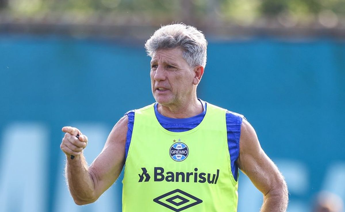 renato portaluppi quer recuperar zaga titular do grêmio para jogo contra o fortaleza