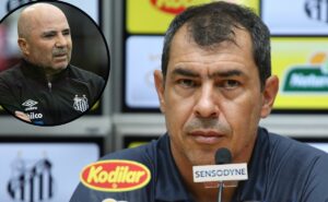 carille minimiza 'sombra' de sampaoli e diz que participa de planejamento para 2025 no santos