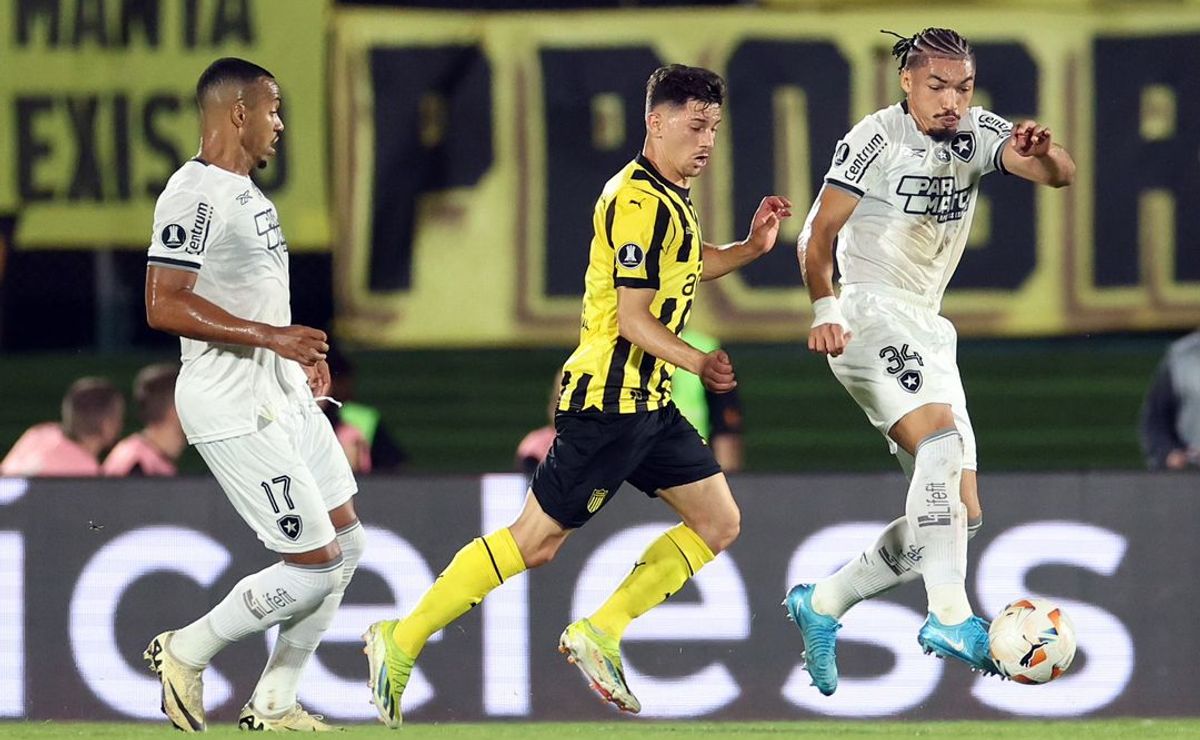 botafogo perde para peñarol por 3 a 1, mas chega na decisão da libertadores