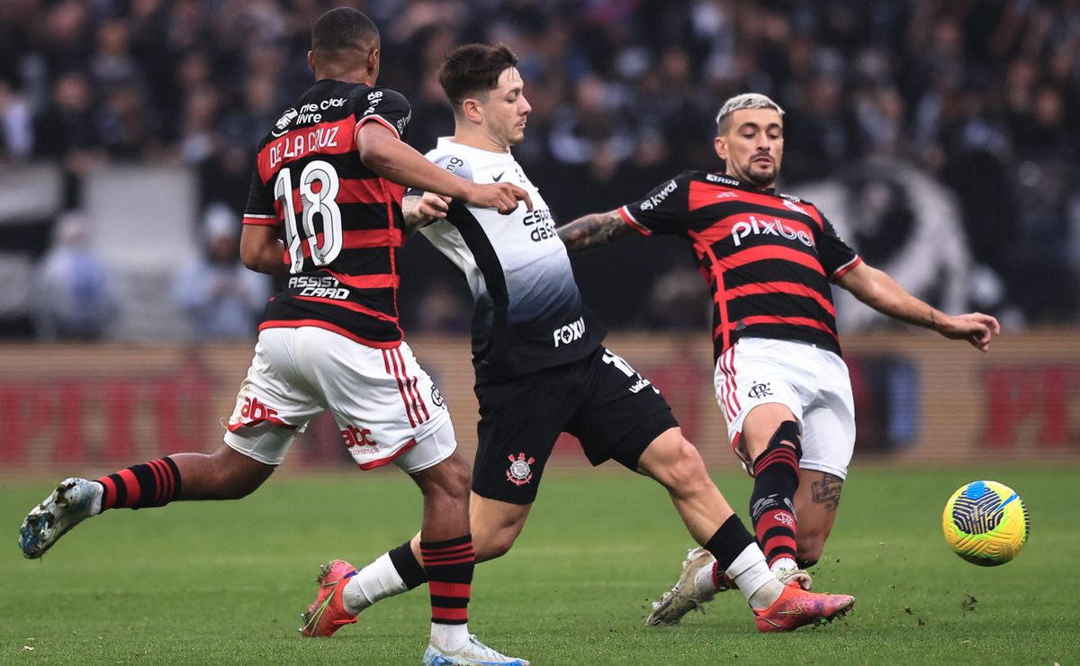 corinthians x flamengo ao vivo – 0 x 0 – segundo tempo – copa betano do brasil