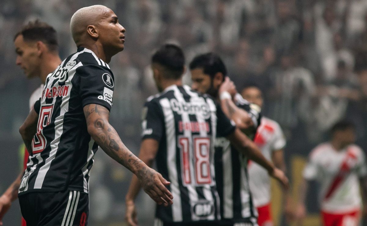 atlético mg vence river plate por 3 a 0 na arena mrv pela copa libertadores. veja como foi: