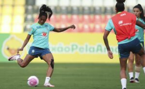 seleção brasileira se prepara para amistosos contra a colômbia sem angelina e adriana