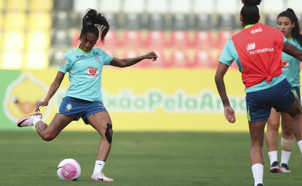 seleção brasileira se prepara para amistosos contra a colômbia sem angelina e adriana