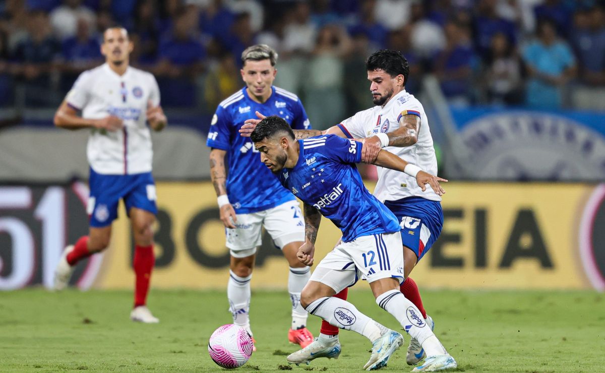 cruzeiro e bahia ficam no empate em 1 x 1 pelo brasileirão betano