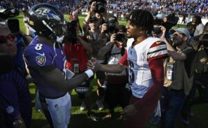 nfl: lamar jackson faz revelação surpreendente sobre jayden daniels dos commanders