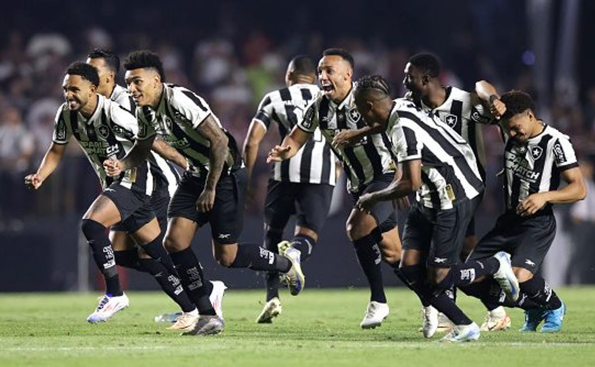 botafogo e palmeiras disputam liderança na libertadores