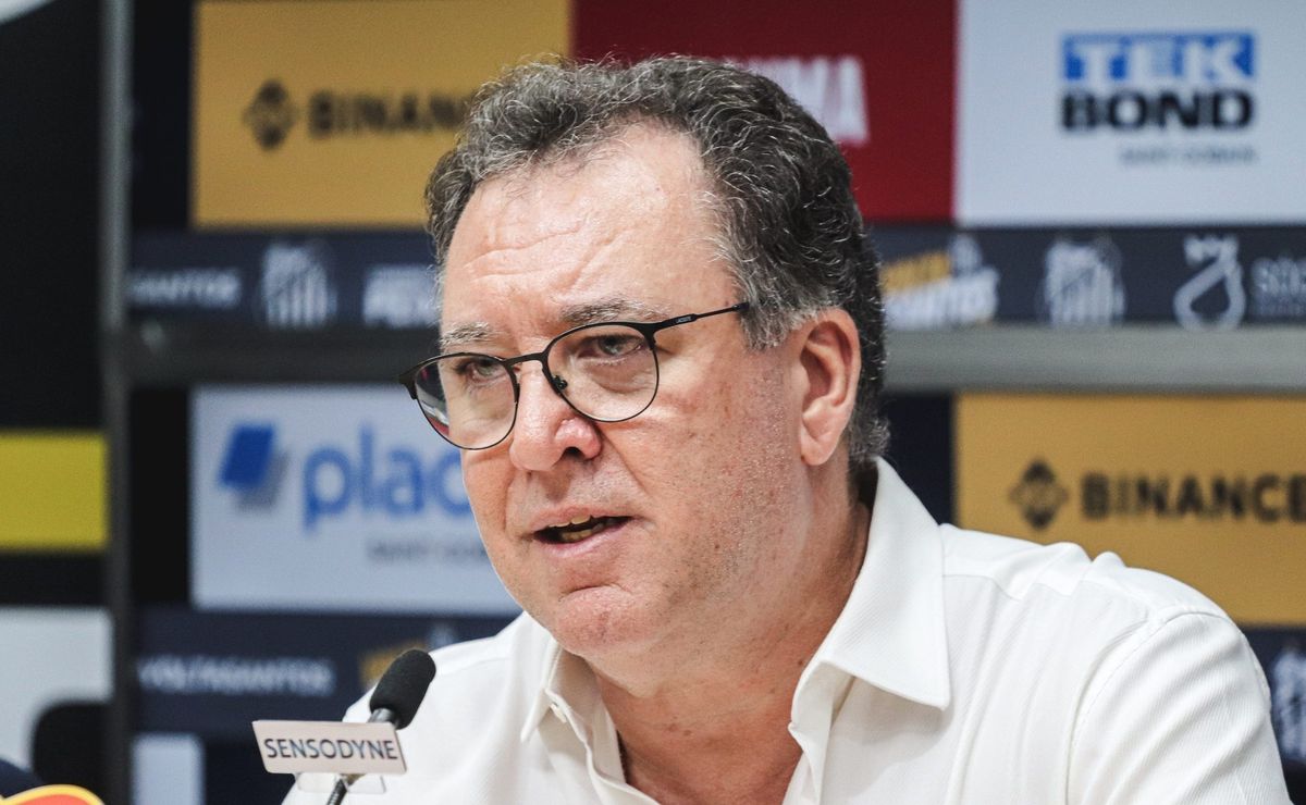 marcelo teixeira aguarda posicionamento da fifa para anunciar grama sintética em novo estádio do santos