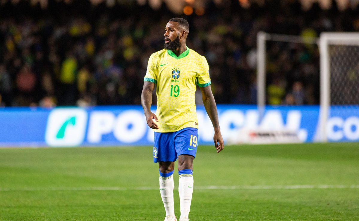 gerson é titular da seleção brasileira, e torcida do flamengo reage à escolha de dorival júnior