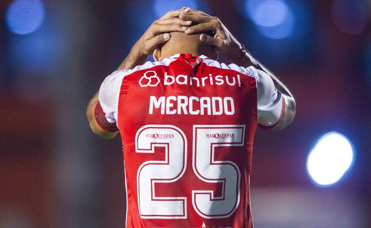 internacional terá o desfalque de gabriel mercado por pelo menos 8 meses