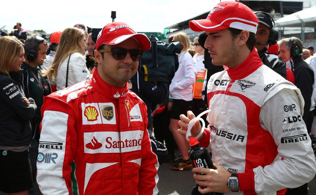 felipe massa relembra acidente de jules bianchi: "o pior dia da minha vida"