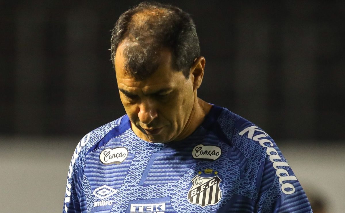 fábio carille fica abatido após críticas no santos e está sem clima para continuar