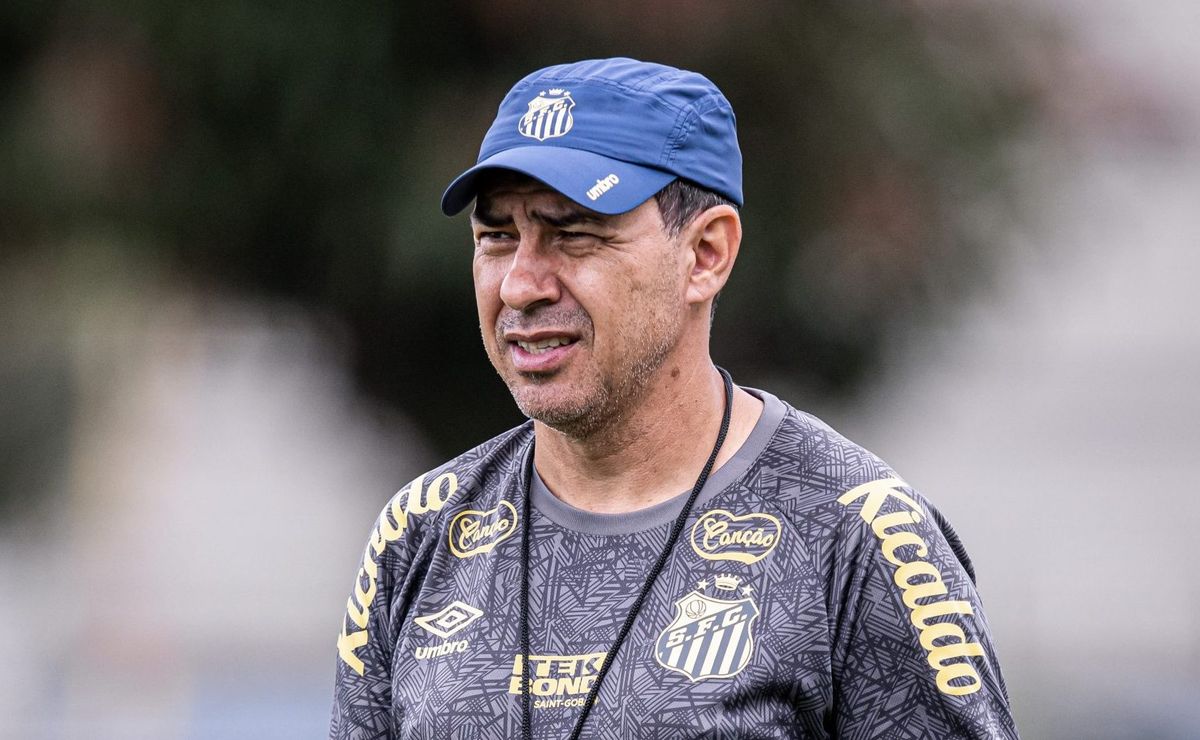 sem mudanças, fábio carille encerra preparação do santos para enfrentar o goiás pela série b