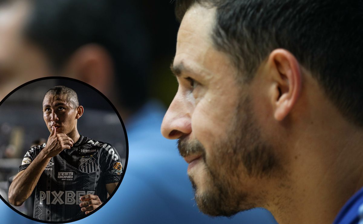 giuliano é alvo de 'cutucada' em coletiva do santos por polêmica com miguelito; carille sai em defesa
