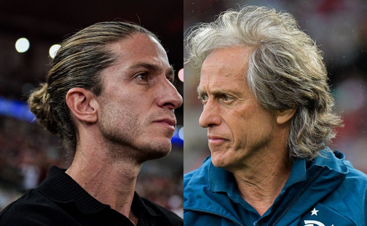 filipe luís tem semelhanças com jorge jesus no flamengo; confira