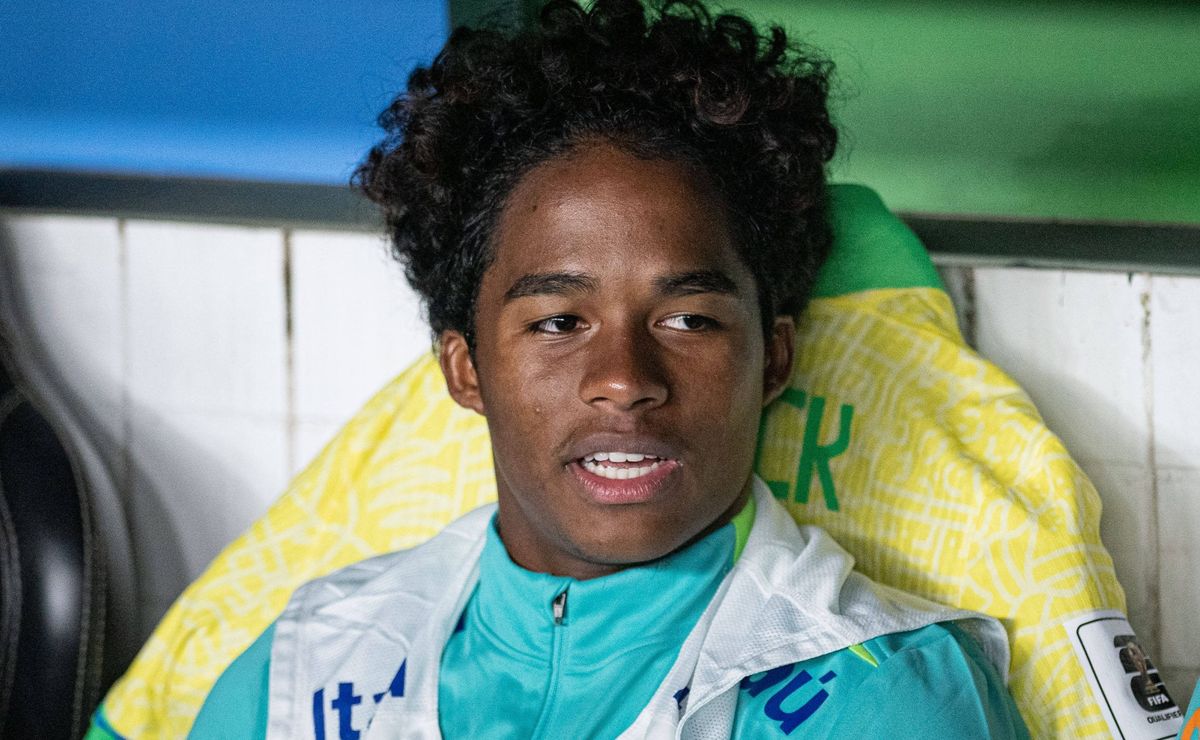 endrick gera revolta da torcida do palmeiras com dorival na seleção brasileira: “não é fixo”