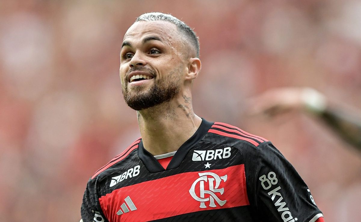 michael deve substituir bruno henrique formando dupla com gabigol no flamengo na copa do brasil