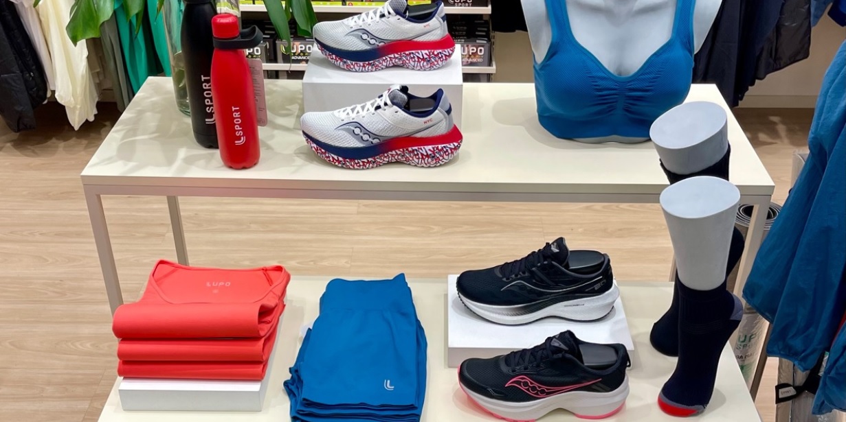 lupo sport fecha parceria com saucony para comercializar tênis da marca norte americana