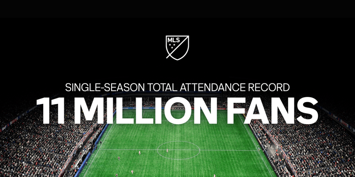 mls acumula 11 milhões de torcedores em temporada regular e quebra recorde estabelecido em 2023