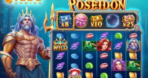 giros grátis, multiplicadores de até 500x no jogo bônus: conheça “poseidon”, novo jogo de slot da tada gaming