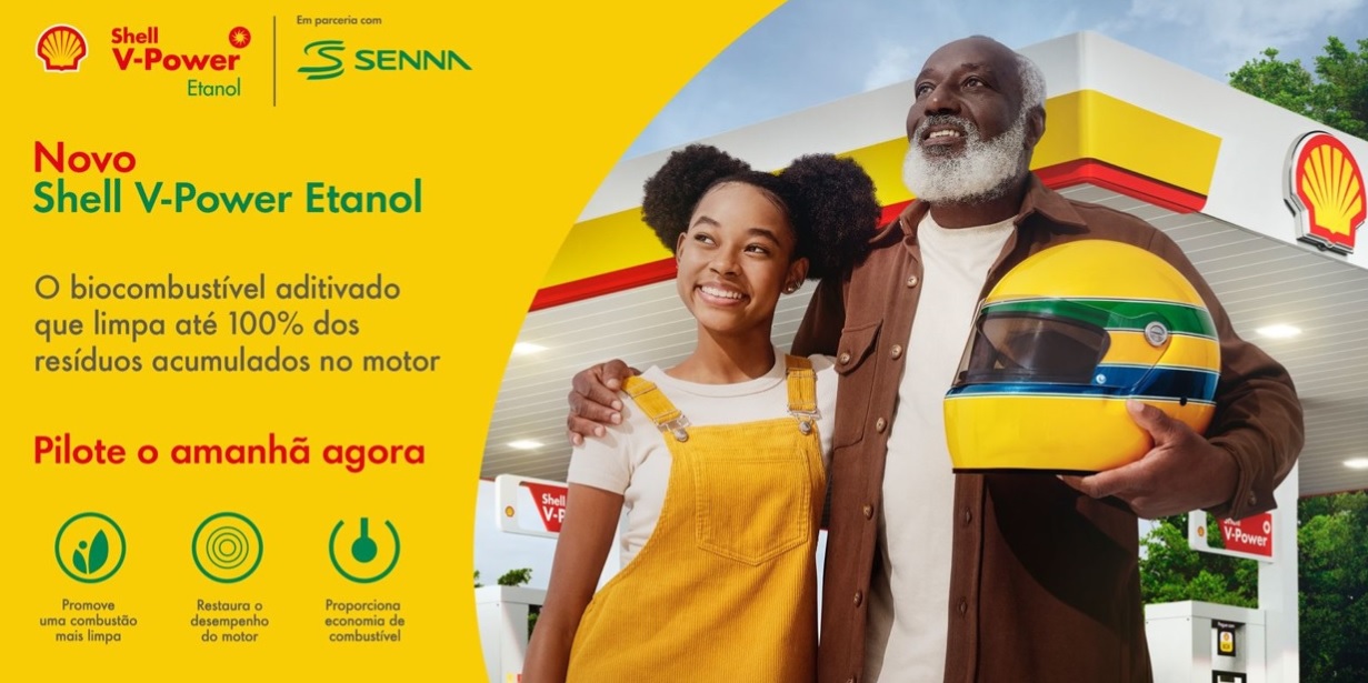 com coral e “tema da vitória” em interlagos, shell e senna brands apresentam novo biocombustível