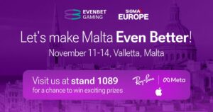 evenbet gaming to take part in sigma europe 2024