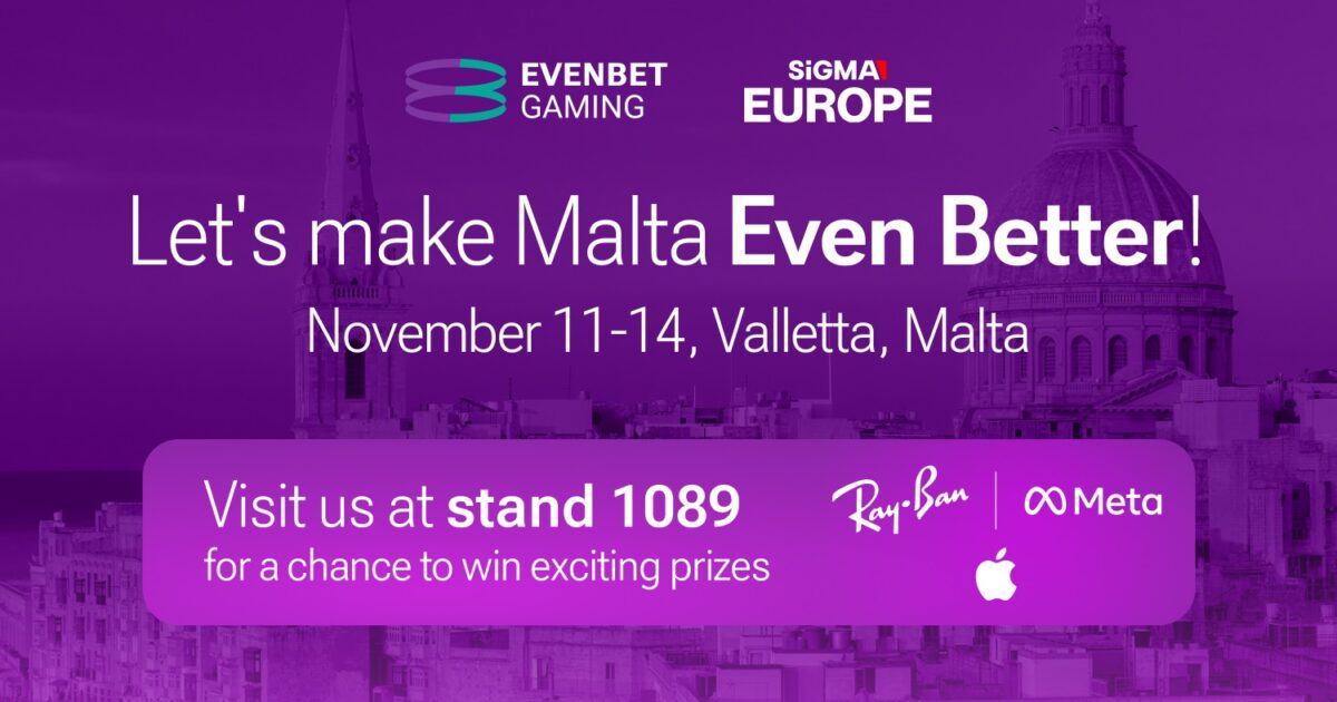 evenbet gaming to take part in sigma europe 2024