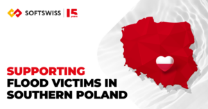 responsabilidade social: softswiss entra em ação para ajudar o sul da polônia após inundações graves