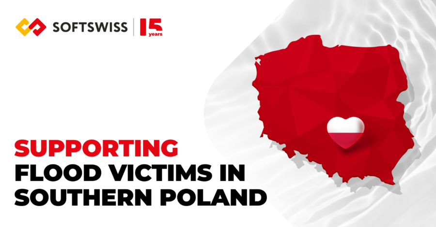 responsabilidade social: softswiss entra em ação para ajudar o sul da polônia após inundações graves