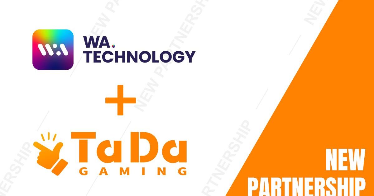 tada gaming reforça estratégia de crescimento bem sucedida com nova parceria com a wa.technology