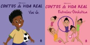 vivo lança coleção de livros infantis inspirados em vini jr., rafaela silva, gabriel medina e italo ferreira