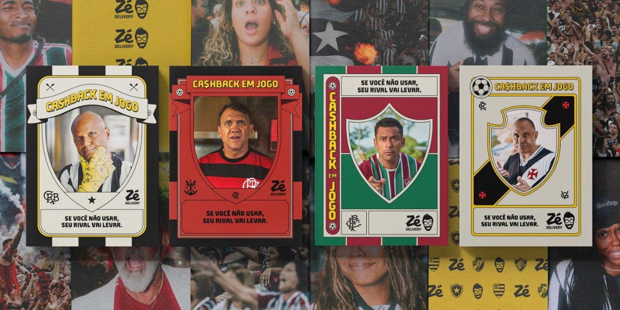 zé delivery usa rivalidade de clubes do rio em campanha para uso de cupons