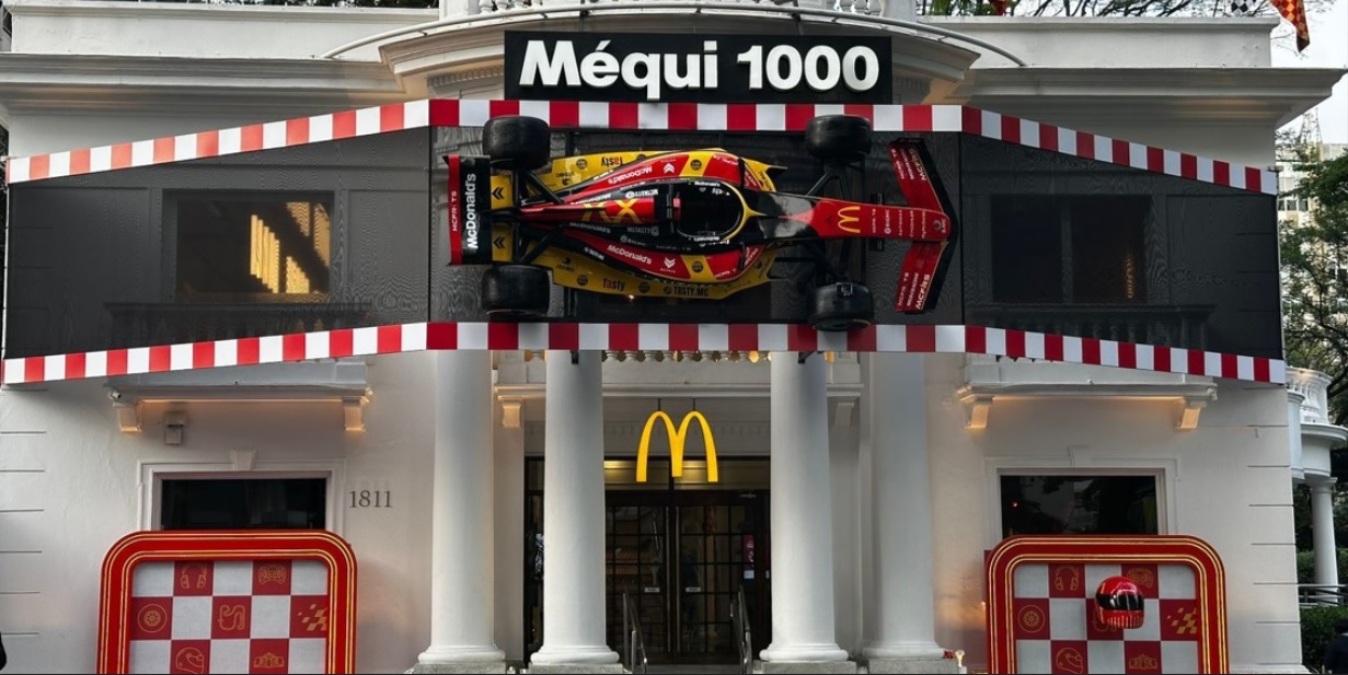 tbt: as ativações do mcdonald’s no gp são paulo de fórmula 1 2024