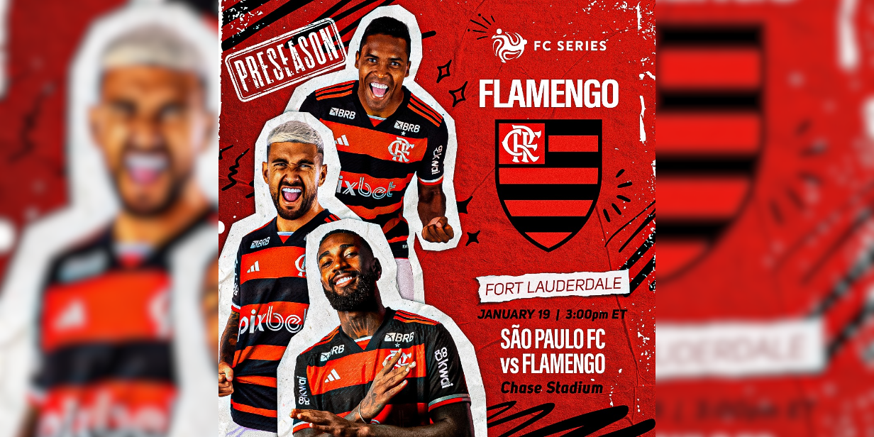 flamengo anuncia participação em fc series em data que se choca com início do cariocão