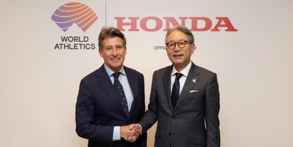 honda fecha com world athletics e será patrocinadora do mundial de atletismo de tóquio 2025