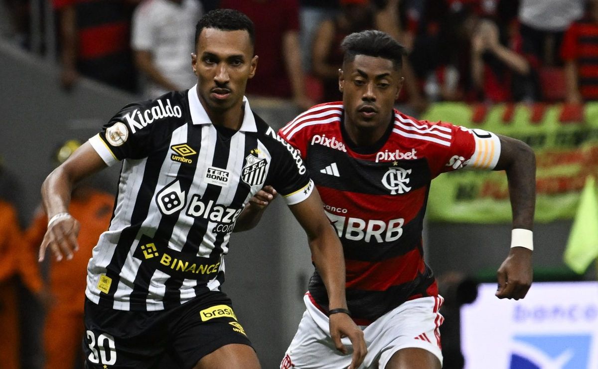 relembre flamengo x santos, jogo em que bruno henrique é investigado por manipulação