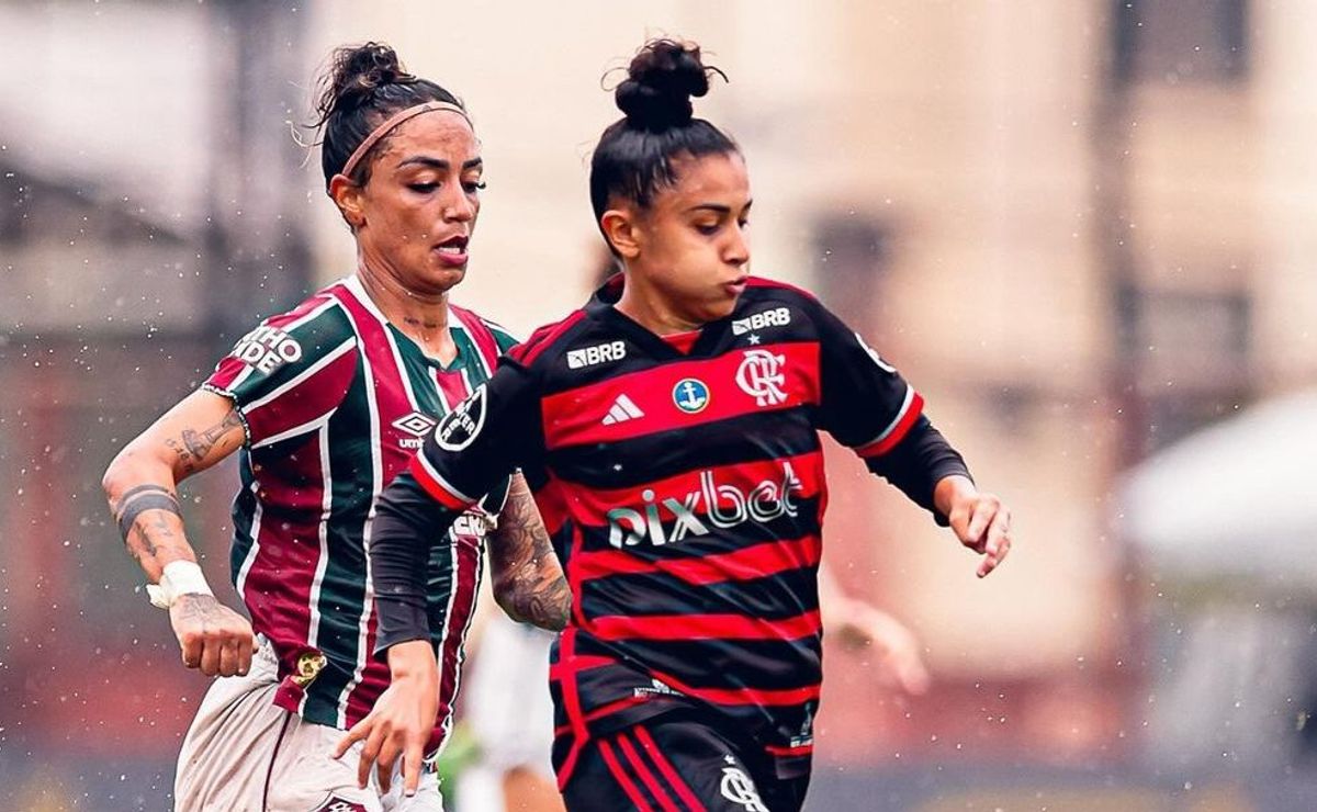 fluminense e flamengo empatam na ida do carioca feminino em clima de tensão