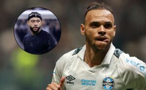 braithwaite revela ansiedade para enfrentar memphis depay em grêmio x corinthians: "vou falar com ele"
