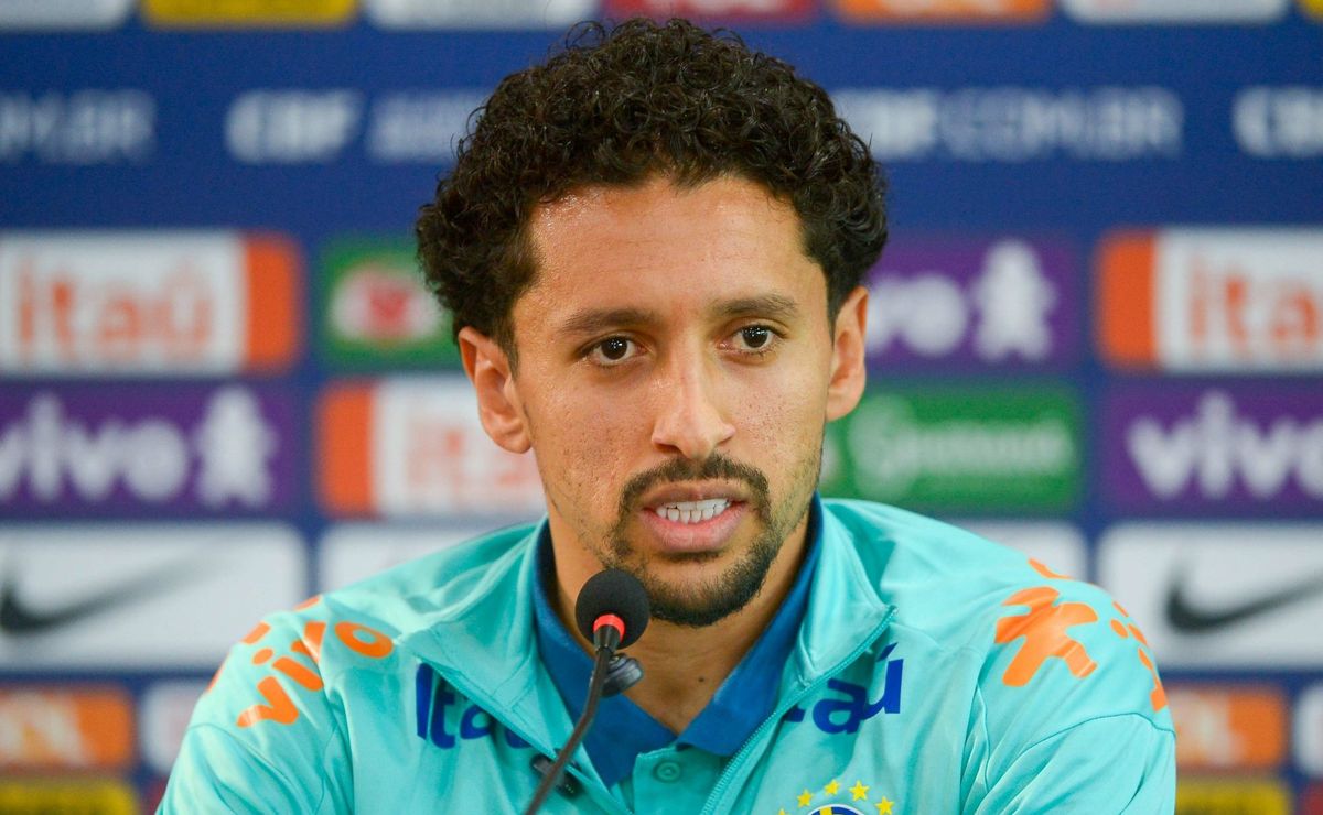 marquinhos pede à torcida brasileira: "não abandonem a seleção brasileira"