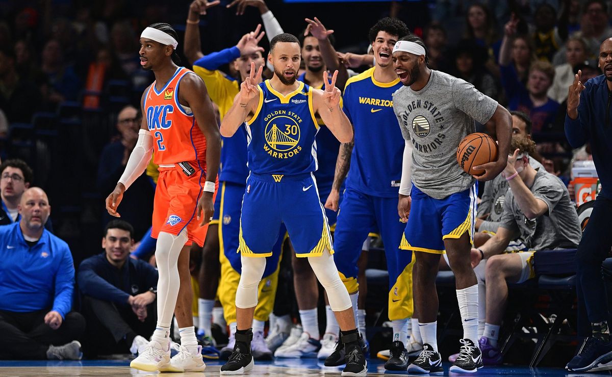 nba: warriors e thunder brigam por liderança no oeste