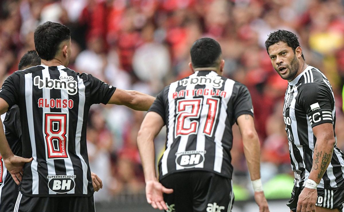 discussão entre hulk e battaglia, em flamengo x atlético mg, tem detalhes revelados