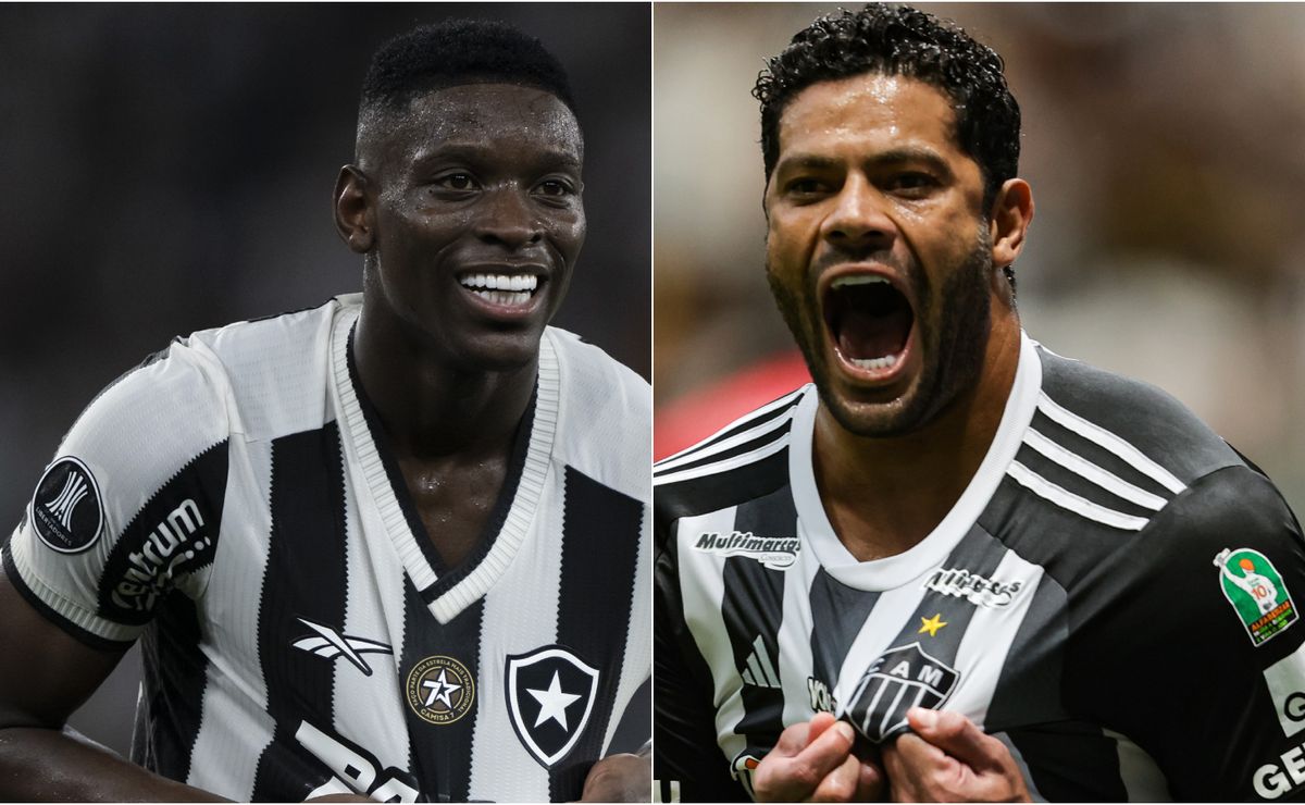 hulk, luiz henrique, almada e mais: jogadores de atlético mg e botafogo que podem decidir a libertadores