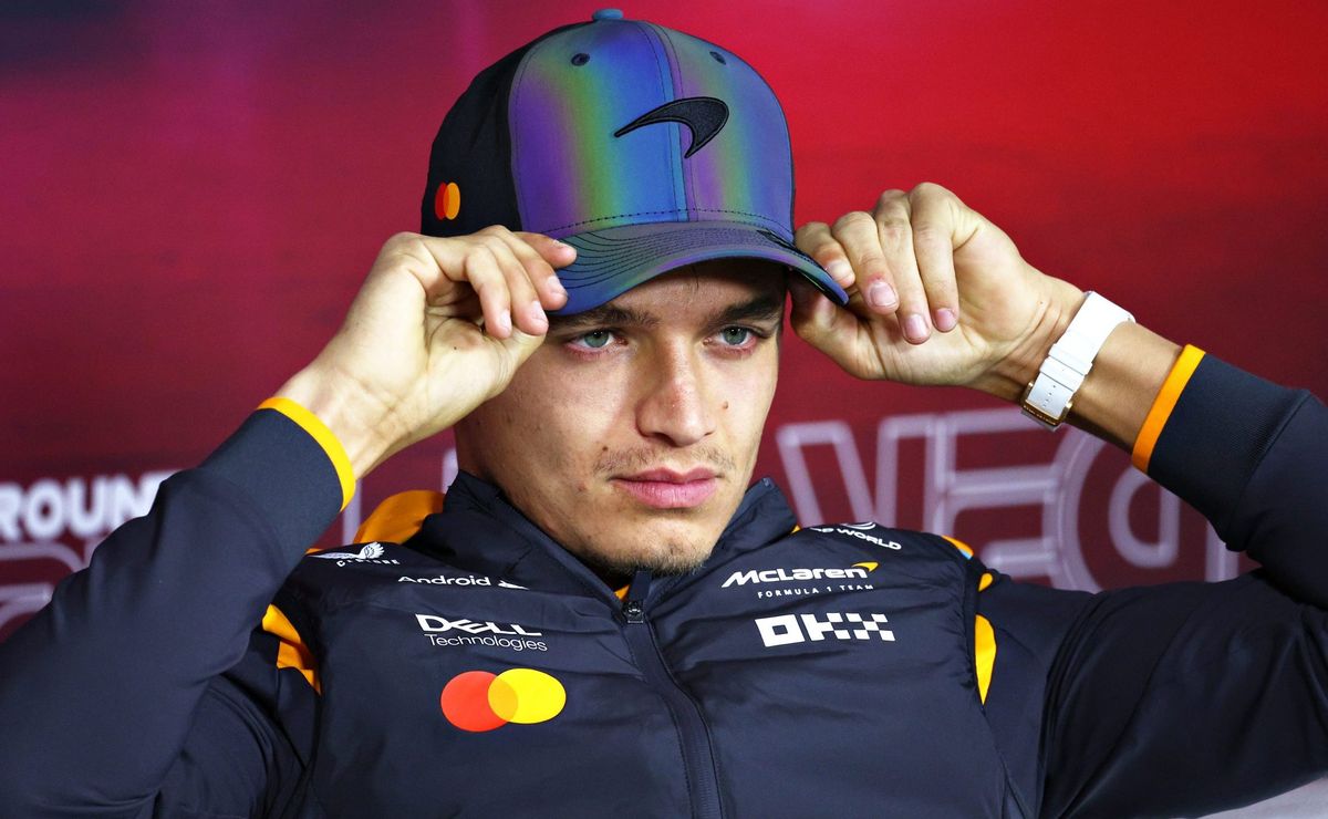 lando norris admite que não estava pronto para disputar título com verstappen em 2024