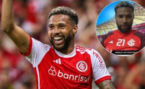 wesley, do inter, torcerá pelo botafogo na libertadores: "para virem mais tranquilos no brasileiro"