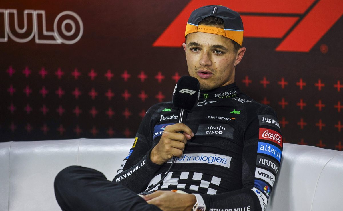 lando norris comenta sobre como lidar com a pressão na fórmula 1