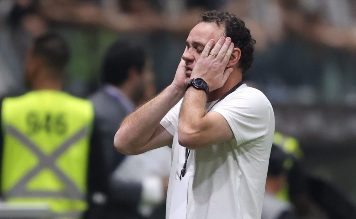 gabriel milito confirma atlético mg abaixo do esperado momentos antes da final da libertadores