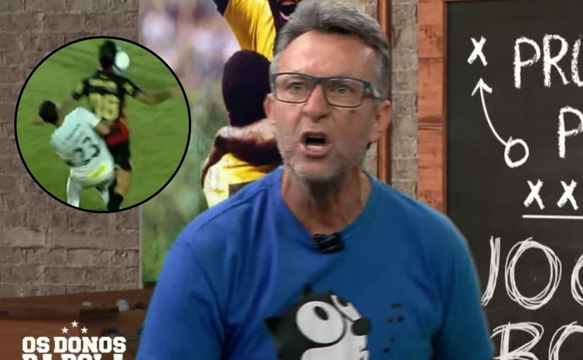 craque neto fica revoltado com pênalti polêmico contra o santos: “uma vergonha!”