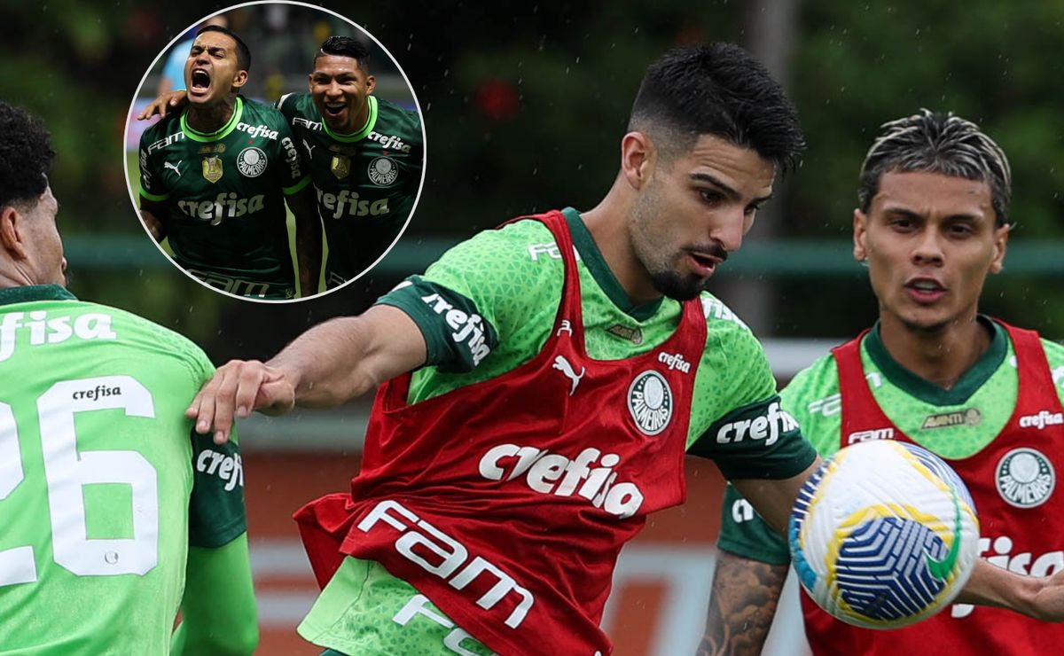 escalação do palmeiras: abel tira richard ríos e flaco lópez e aposta em rony contra o grêmio